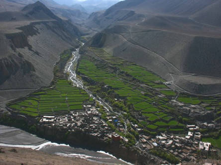 Kagbeni village - Jomson & Upper Mustang Trek