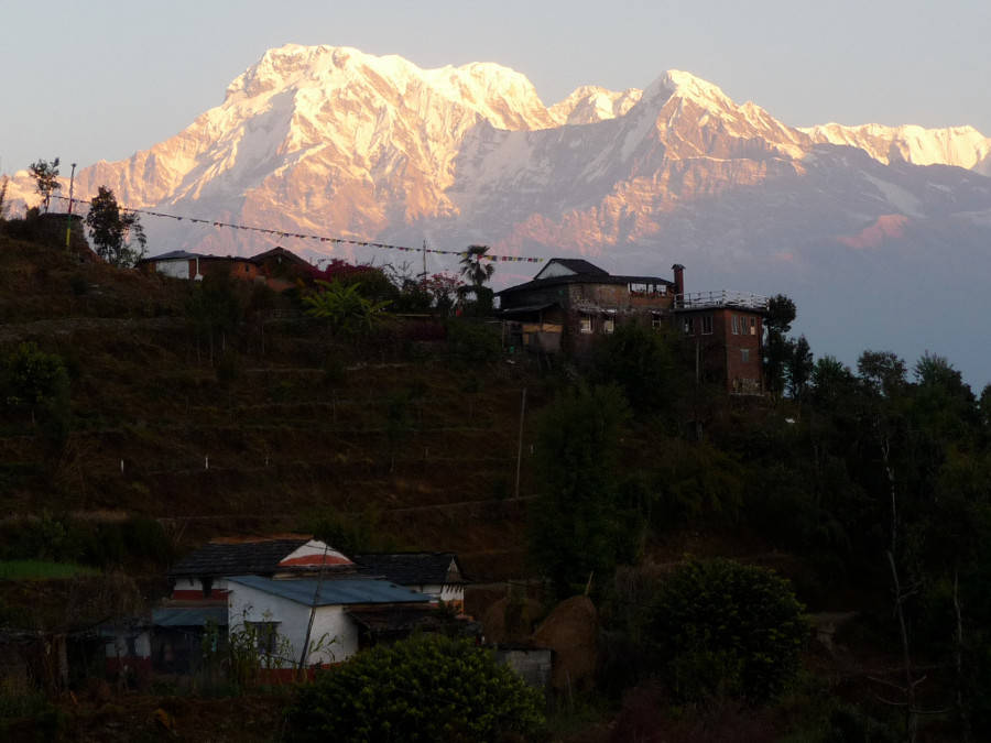 View from Kaski kot