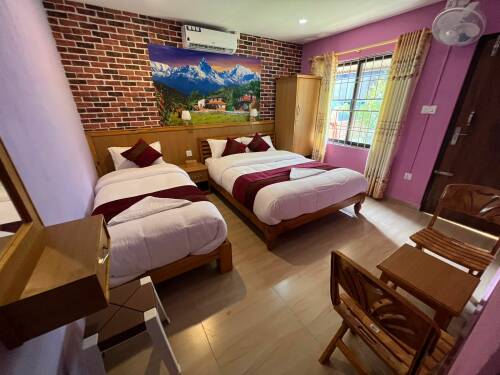 3 persons room at Happy House HomeStay